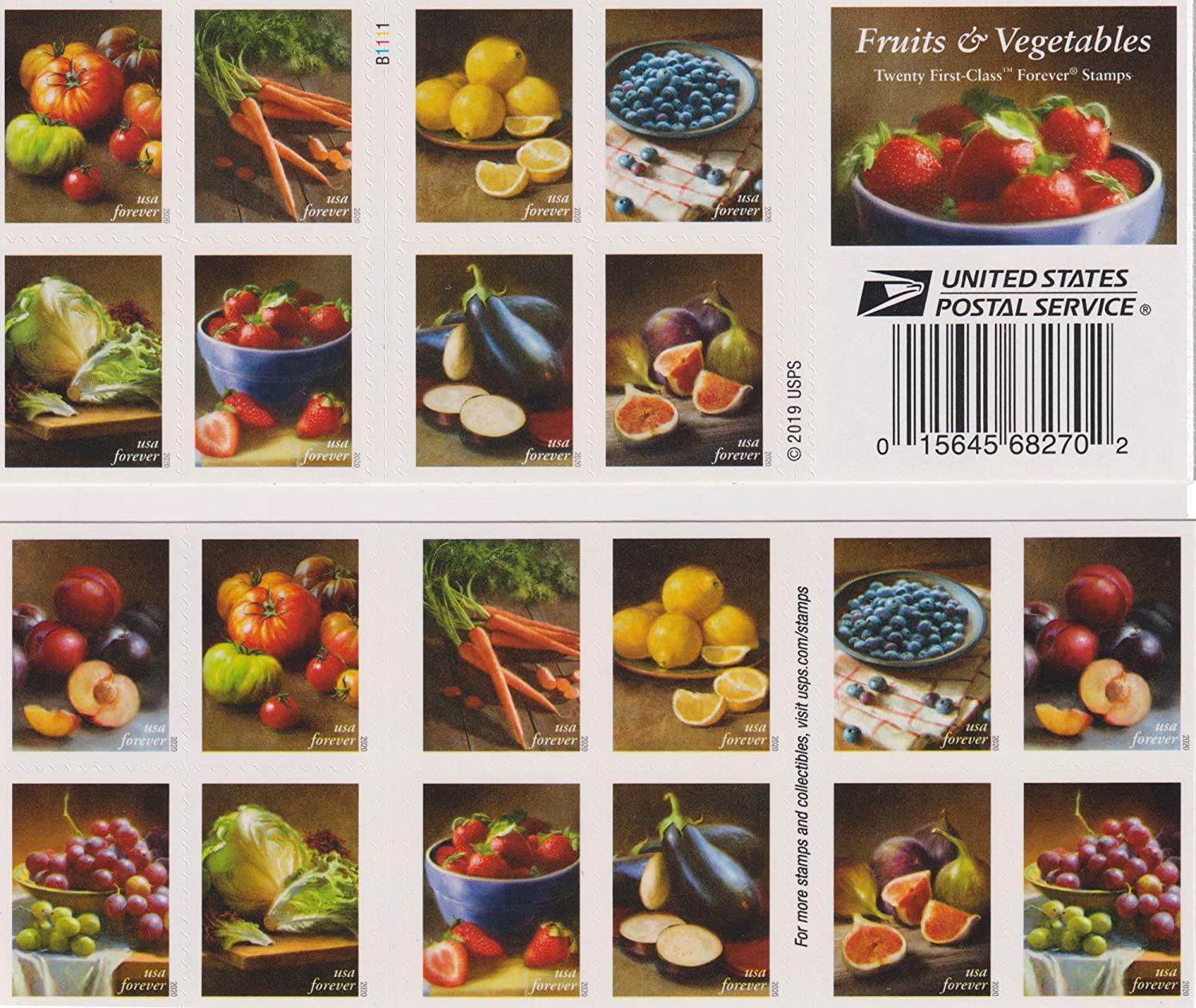 Fruits Stamps