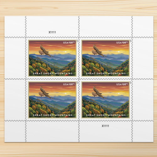 2023 Current Value Great Smoky Mountains Stamps Express Priority Stamps image 0