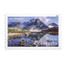 2026 Forever Stamps Colorado Statehood Stamps, Sheet of 2020