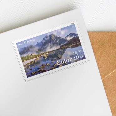 2026 Forever Stamps Colorado Statehood Stamps, Sheet of 2020