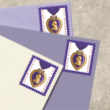 Purple Heart Medal 2019 Forever Stamps, Sheet of 20