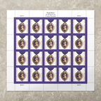 Purple Heart Medal 2019 Forever Stamps, Sheet of 20