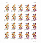 Sunflower Bouquet Two Ounce Forever First Class Postage Stamps