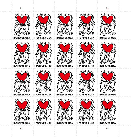2025 Love Forever First Class Postage Stamps image 0
