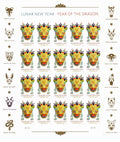 Year of the Dragon Stamps Celebrates Lunar New Year Forever First Class Postage Stamps image 0