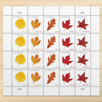 USPS Forever Stamps Vibrant Leaves Postcard Stamps, Sheet of 20