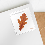 USPS Forever Stamps Vibrant Leaves Postcard Stamps, Sheet of 20